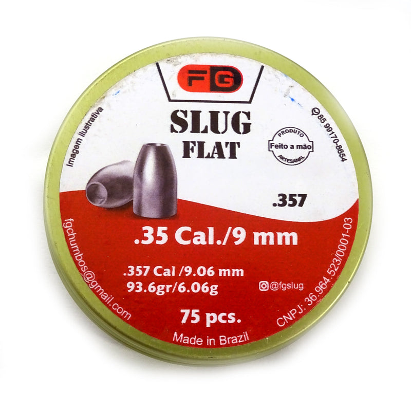 Chumbinho FG Slug Flat/Flat Premium LM/Cup 9mm # Vários Pesos & Medidas # FREIRE GUERRA